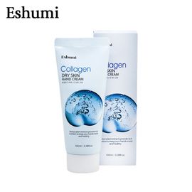 [ESHUMI] Green Tea & Vitamin & Collagen Hand Cream – Moisturizing, Antioxidant-Rich, Hydrating Collagen, Protects Dry Skin with Green Tea & Hyaluronic Acid - Made in Korea